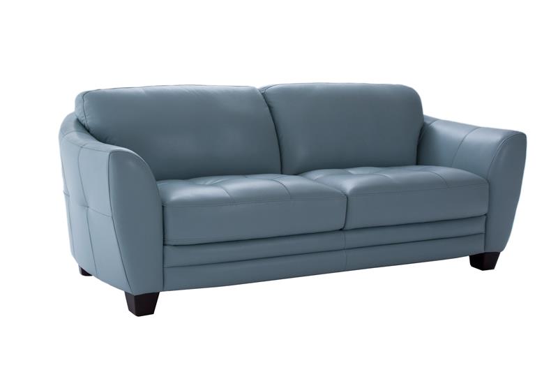 Futura Leather 8511 100155387 Stationary Sofa w Flared Arms